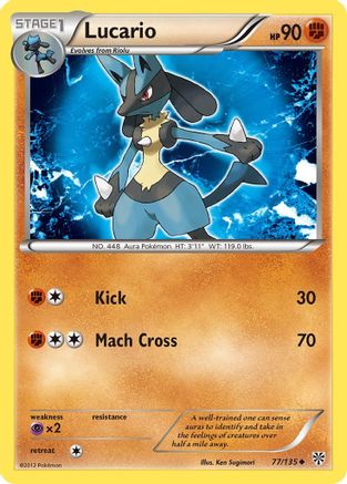 Lucario (77) (77) 077 Plasma Storm - Uncommon