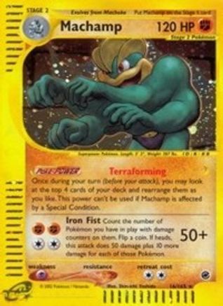 Machamp (16) (16) 016 - Holofoil Expedition - Holo Rare