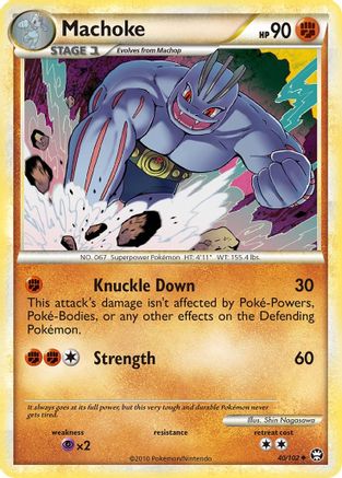 Machoke 040/102 Triumphant - Uncommon