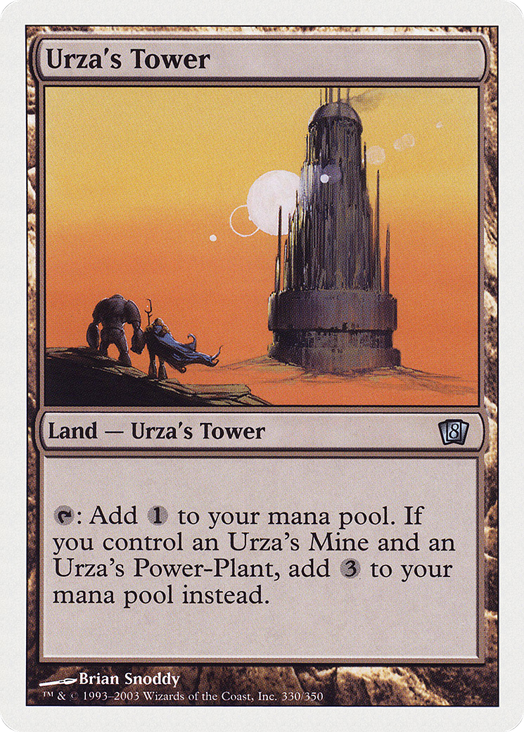 Urza's Tower (8ED-330★) - 8th Edition Foil
