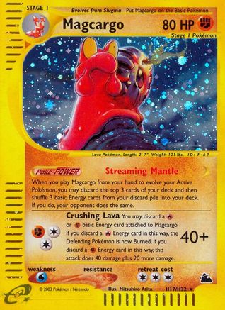 Magcargo (H17) (H17) H17 - Holofoil Skyridge - Holo Rare
