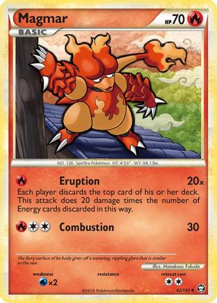 Magmar 042 Triumphant - Uncommon