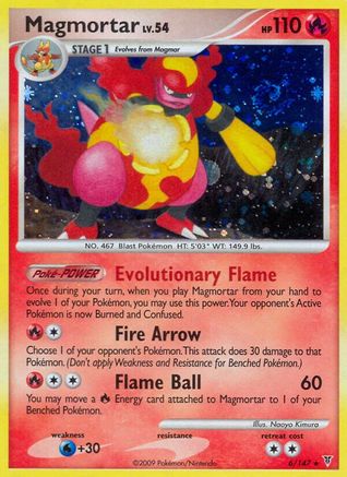Magmortar 006 - Reverse Holofoil Supreme Victors - Holo Rare
