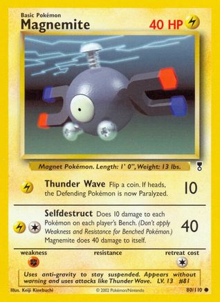 Magnemite 080 Legendary Collection - Common
