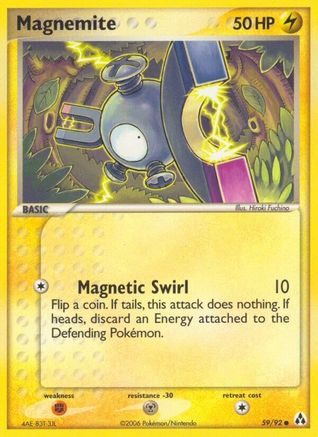 Magnemite 059/92 Legend Maker - Common