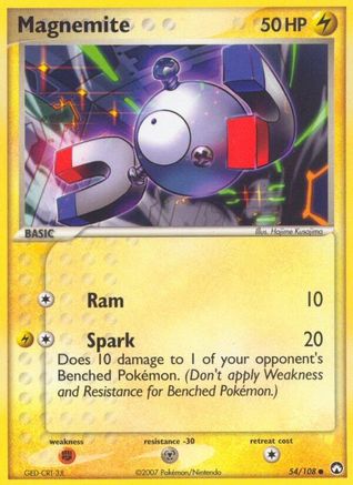 Magnemite 054 Power Keepers - Common