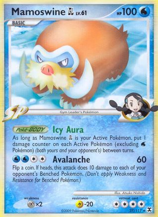 Mamoswine GL 027 Rising Rivals - Rare
