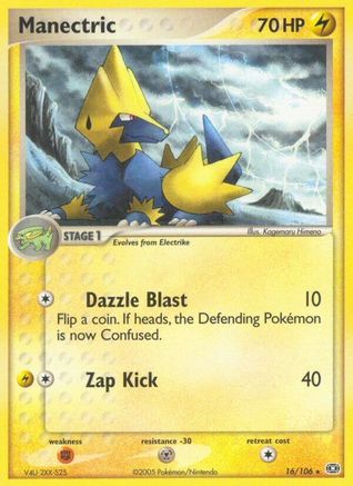Manectric 016/106 Emerald - Rare