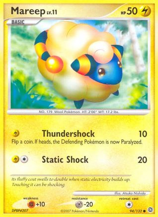 Mareep 094/132 Secret Wonders - Common