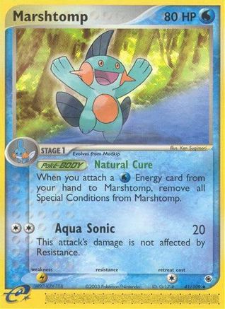 Marshtomp 041/109 Ruby and Sapphire - Uncommon