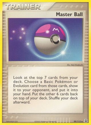 Master Ball 099/113 Delta Species - Uncommon