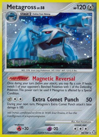 Metagross 010 - Holofoil Legends Awakened - Holo Rare