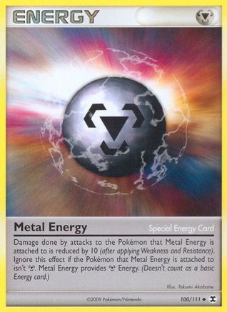 Metal Energy (Special) 100 - Reverse Holofoil Rising Rivals - Uncommon