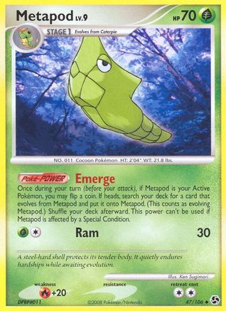 Metapod 047 Great Encounters - Uncommon