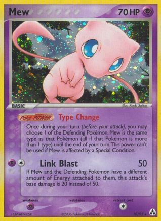 Mew 010 - Holofoil Legend Maker - Holo Rare