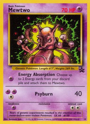 Mewtwo (14) (14) 014/53 WoTC Promo - Promo