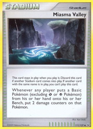 Miasma Valley 111 Platinum - Uncommon