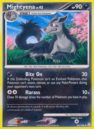 Mightyena 066 Legends Awakened - Uncommon