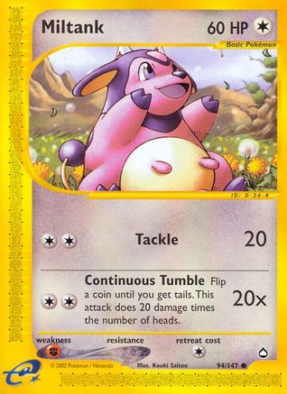 Miltank 094/147 Aquapolis - Common