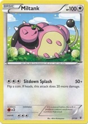 Miltank 027 Kalos Starter Set - Common