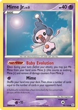 Mime Jr. 090/130 Diamond and Pearl - Common