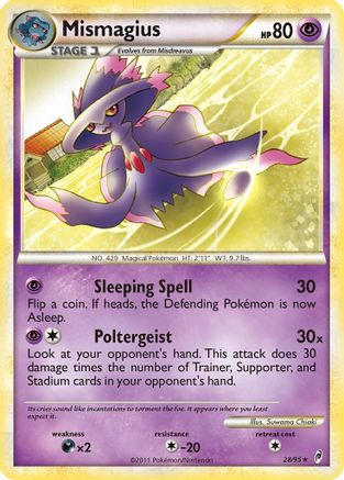 Mismagius 028 Call of Legends - Rare