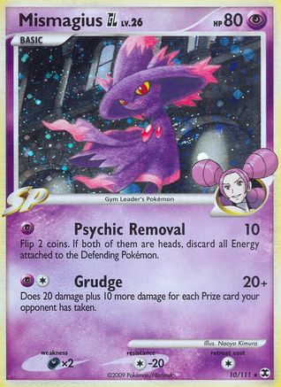 Mismagius GL 010 - Reverse Holofoil Rising Rivals - Holo Rare