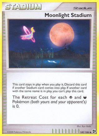 Moonlight Stadium 100/106 - Reverse Holofoil Great Encounters - Uncommon