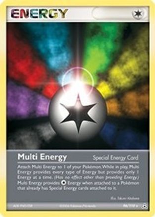Multi Energy 096 - Reverse Holofoil Holon Phantoms - Rare
