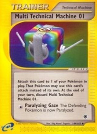 Multi Technical Machine 01 144 - Reverse Holofoil Expedition - Uncommon