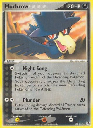 Murkrow 030 Unseen Forces - Rare