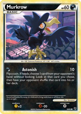 Murkrow (58) (58) 058/90 Undaunted - Common