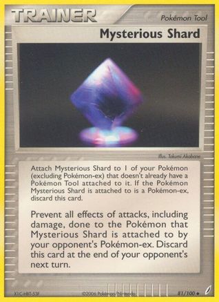 Mysterious Shard 081/100 - Reverse Holofoil Crystal Guardians - Uncommon