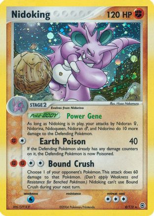 Nidoking 008 FireRed & LeafGreen - Holo Rare