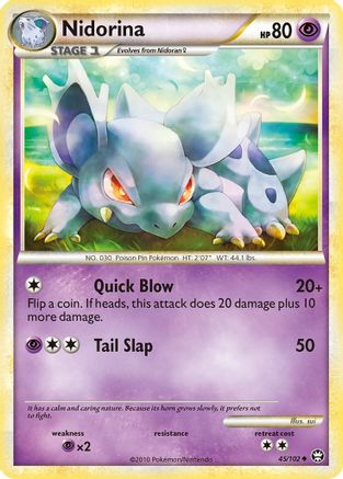 Nidorina 045/102 Triumphant - Uncommon