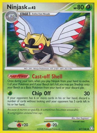 Ninjask 067 Legends Awakened - Uncommon