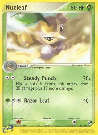 Nuzleaf 048/100 Sandstorm - Uncommon