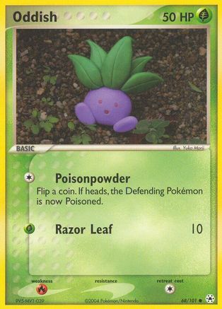 Oddish 068/101 Hidden Legends - Common