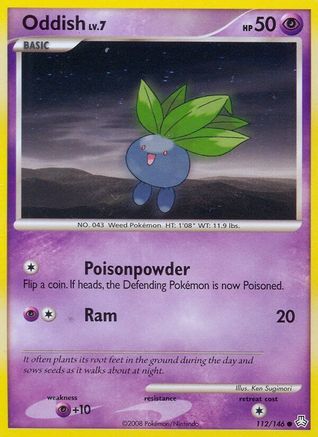 Oddish (112) (112) 112 Legends Awakened - Common