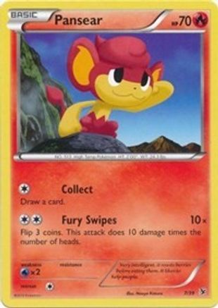 Pansear 007 Kalos Starter Set - Common