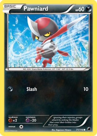 Pawniard (71) (71) 071 - Reverse Holofoil Plasma Freeze - Common