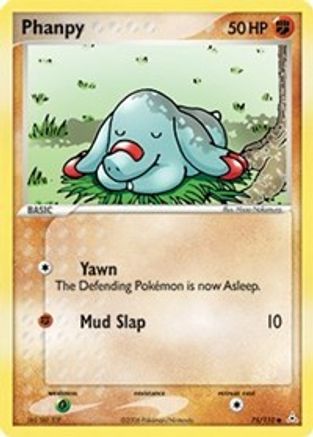 Phanpy 075/110 - Reverse Holofoil Holon Phantoms - Common