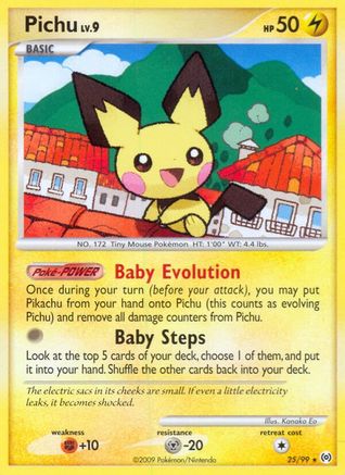 Pichu 025/99 Arceus - Rare
