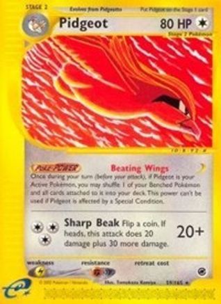 Pidgeot (59) (59) 059 Expedition - Rare