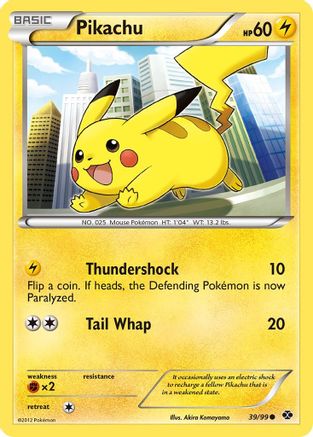 Pikachu 039/99 Next Destinies - Common