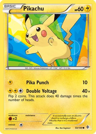 Pikachu 050/149 Boundaries Crossed - Common