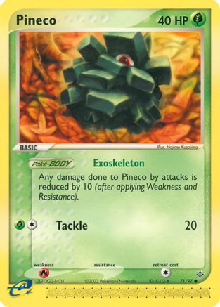 Pineco 071/97 Dragon - Common