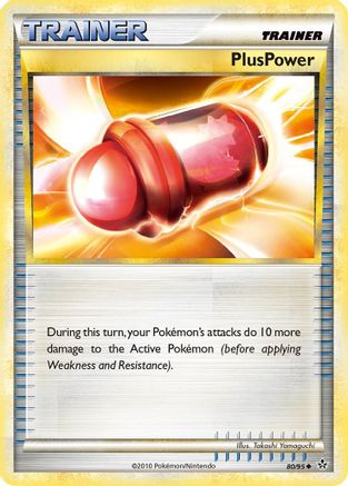 PlusPower 080/95 - Reverse Holofoil Unleashed - Uncommon