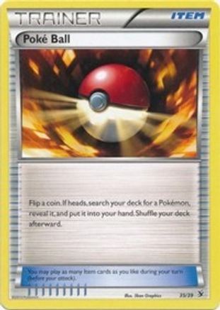 Poke Ball 035 Kalos Starter Set - Common