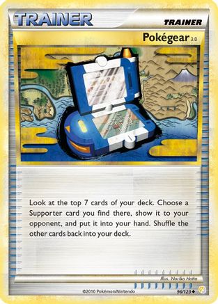 Pokegear 3.0 096/123 HeartGold SoulSilver - Uncommon